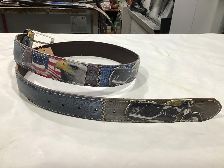 Cintura pelle Harley Davidson 2