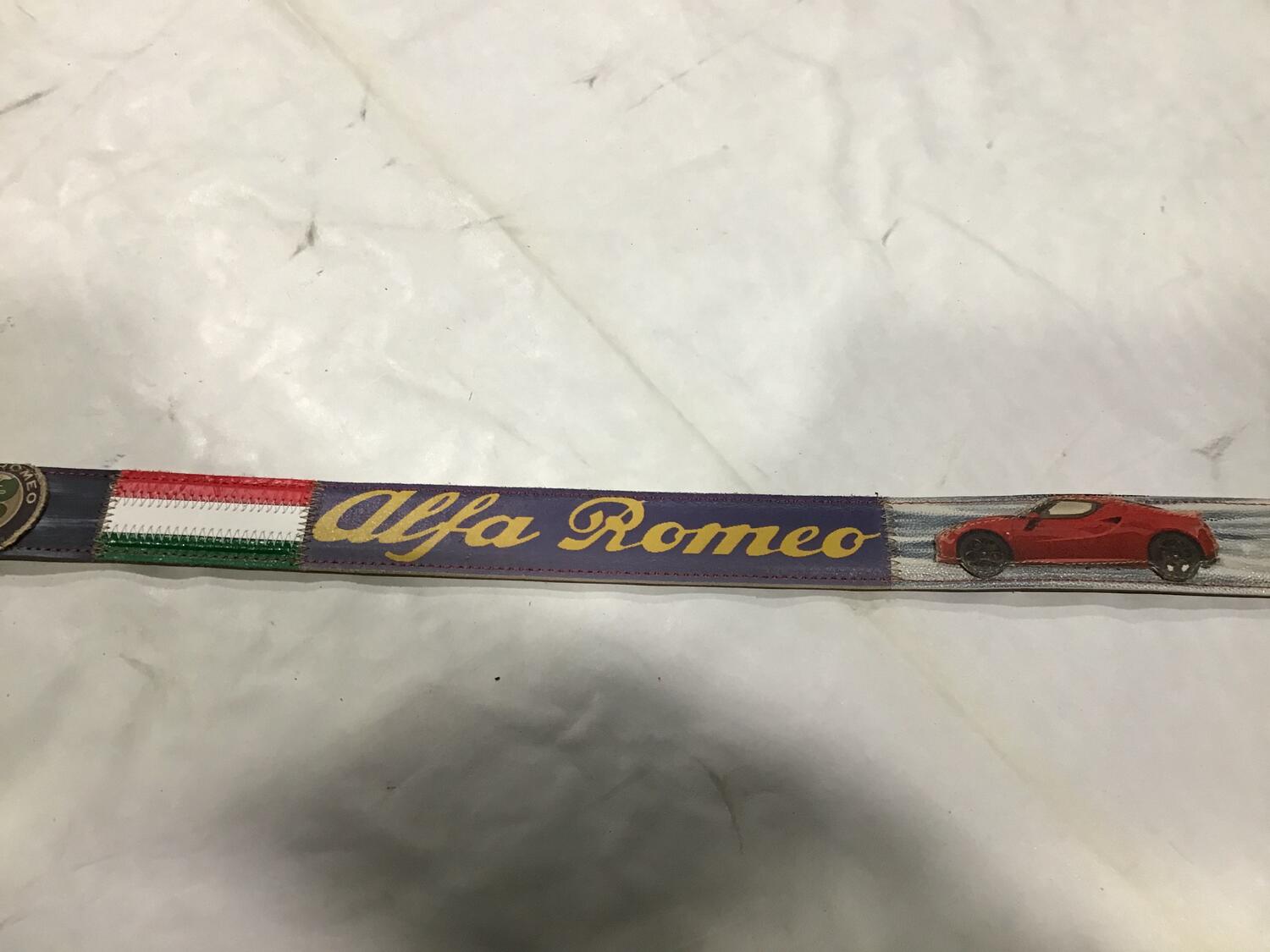 Cintura pelle Alfa Romeo 4C