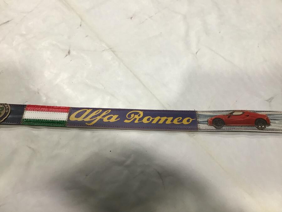Cintura pelle Alfa Romeo 4C