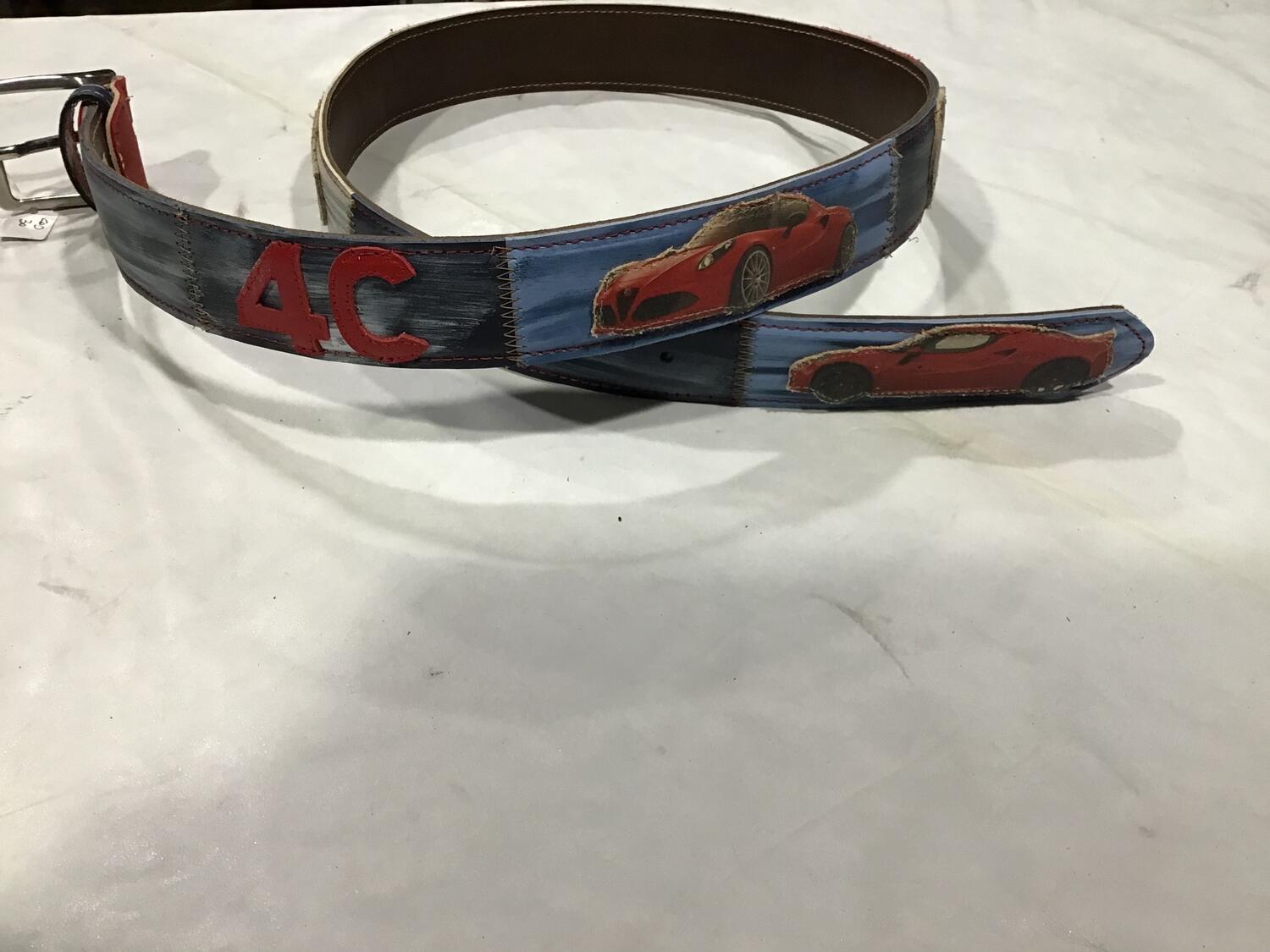 Cintura pelle Alfa Romeo 4C