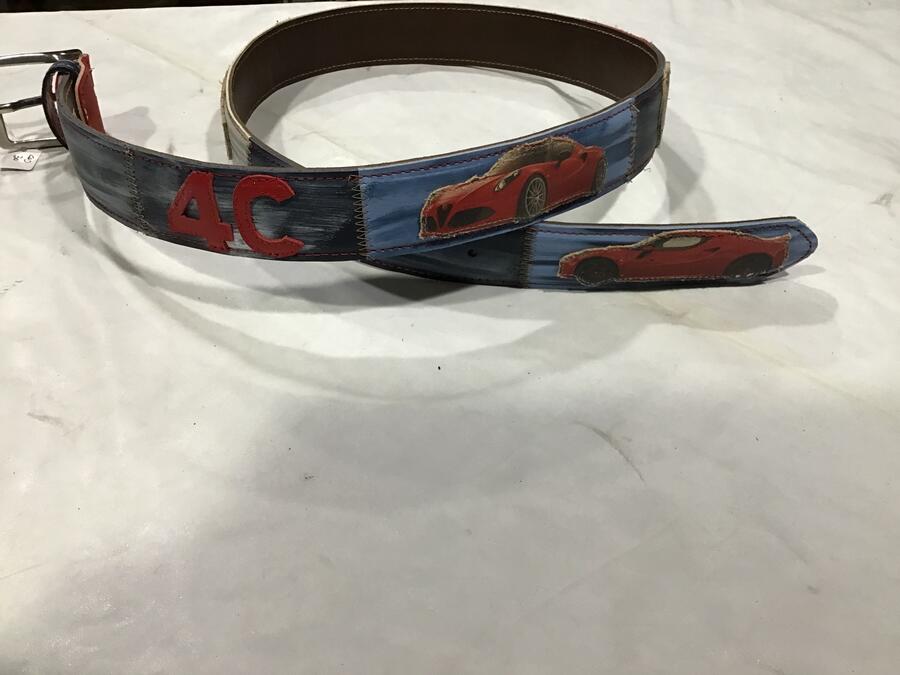 Cintura pelle Alfa Romeo 4C