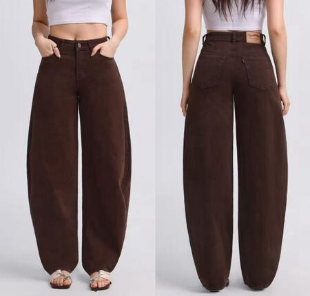 Pantalone jeans ballon vari colori taglia dalla XS alla XL