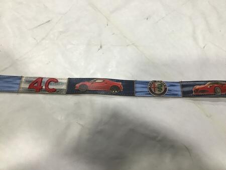Cintura pelle Alfa Romeo 4C.  2