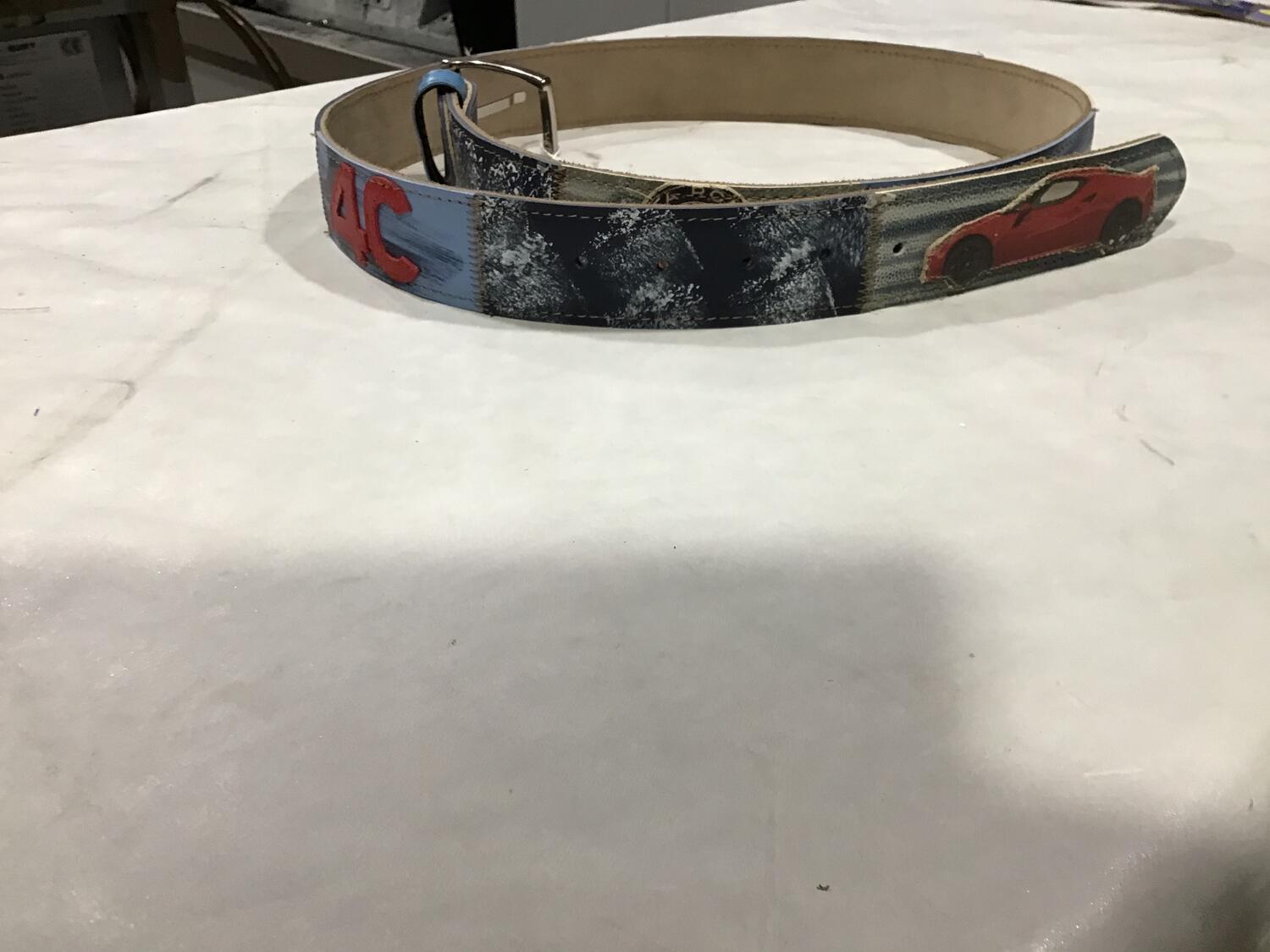 Cintura pelle Alfa Romeo 4C.  2