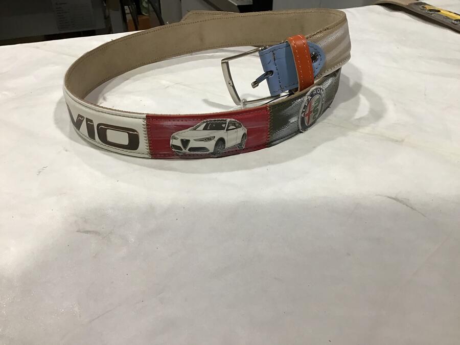 Cintura pelle Alfa Romeo Stelvio 
