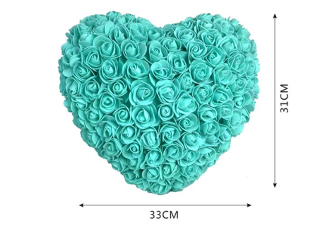 CUORE ROSE TIFFANY mis.31x33 cm
  [Conf.da 2 pezzi]