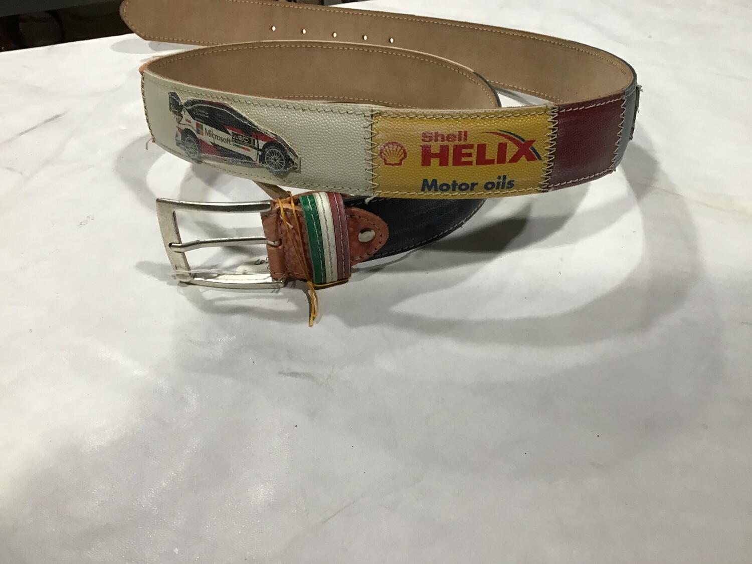 Cintura pelle Rally Reb Bull-Shell Helix-Monte Carlo