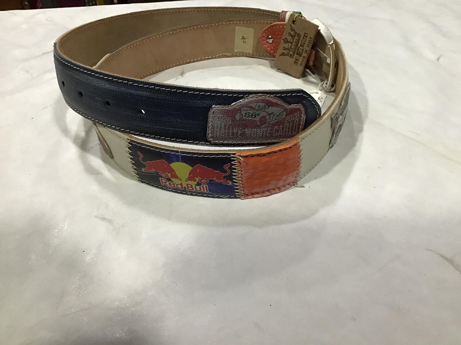 Cintura pelle Rally Reb Bull-Shell Helix-Monte Carlo