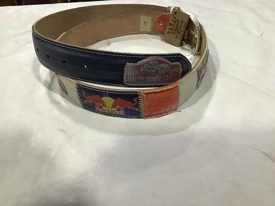 Cintura pelle Rally Reb Bull-Shell Helix-Monte Carlo