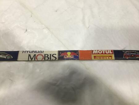 Cintura pelle Rally Red Bull-Toyota-Hyundai-Motul Pirelli 