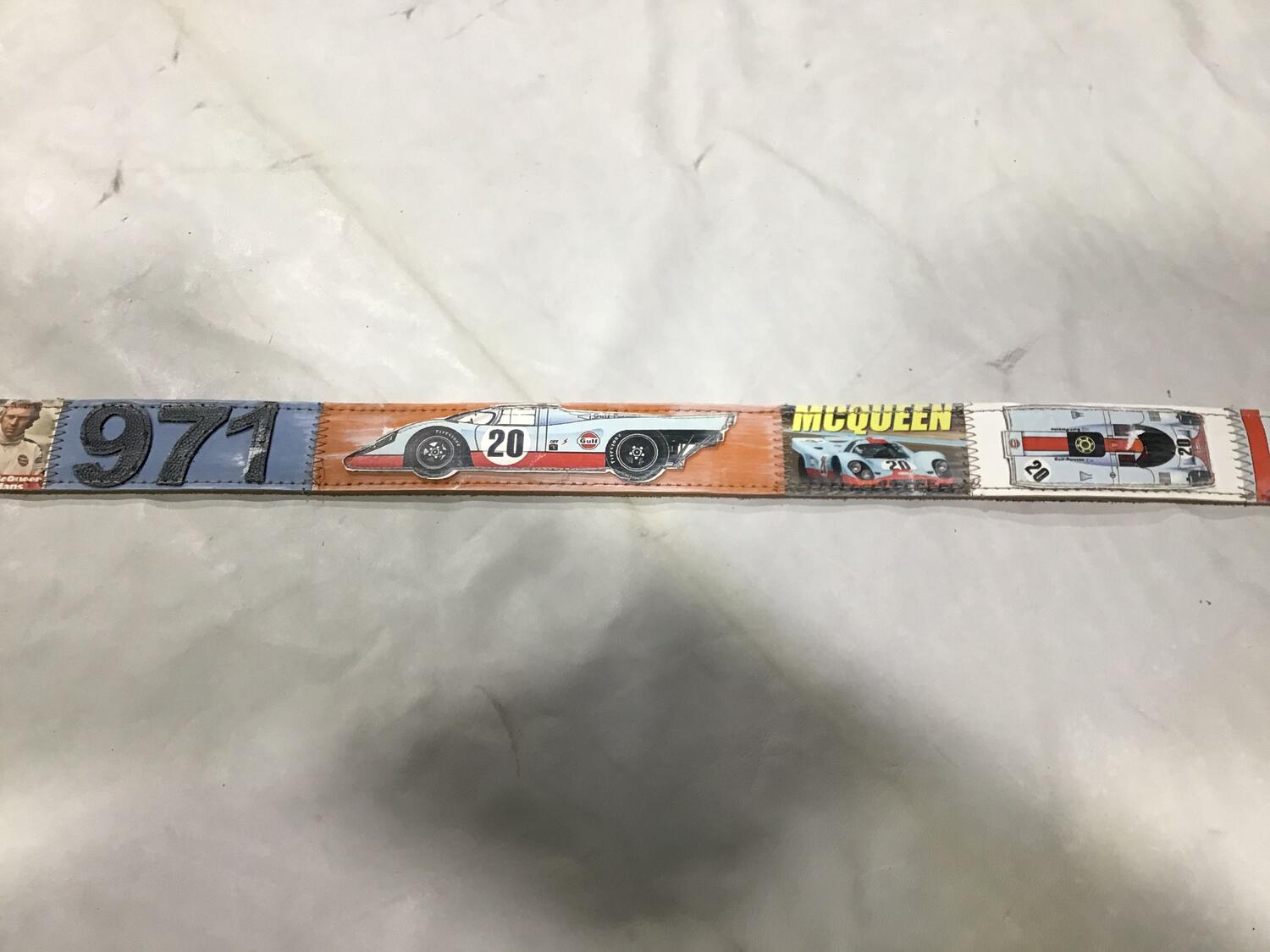 Cintura pelle 971 McQueen 