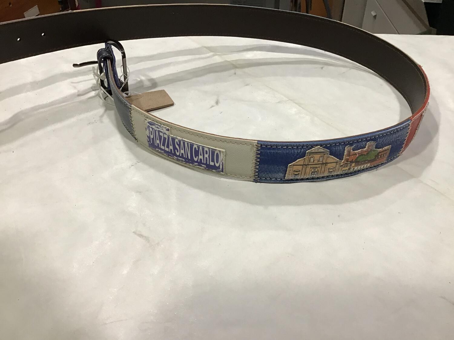 Cintura pelle Piazza San Carlo Porta Palatina Castello del Valentino numero 