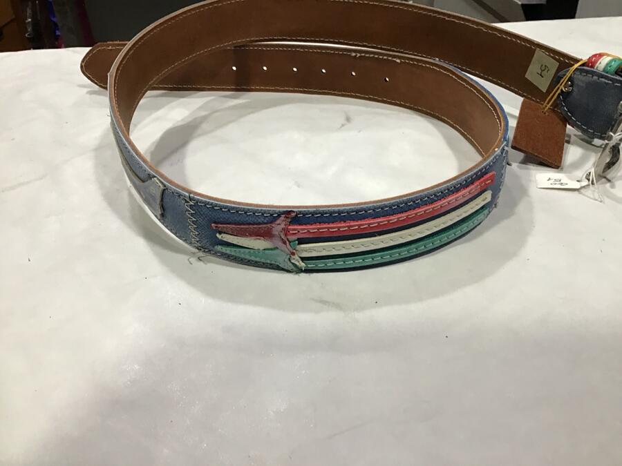 Cintura pelle Freccie Tricolore