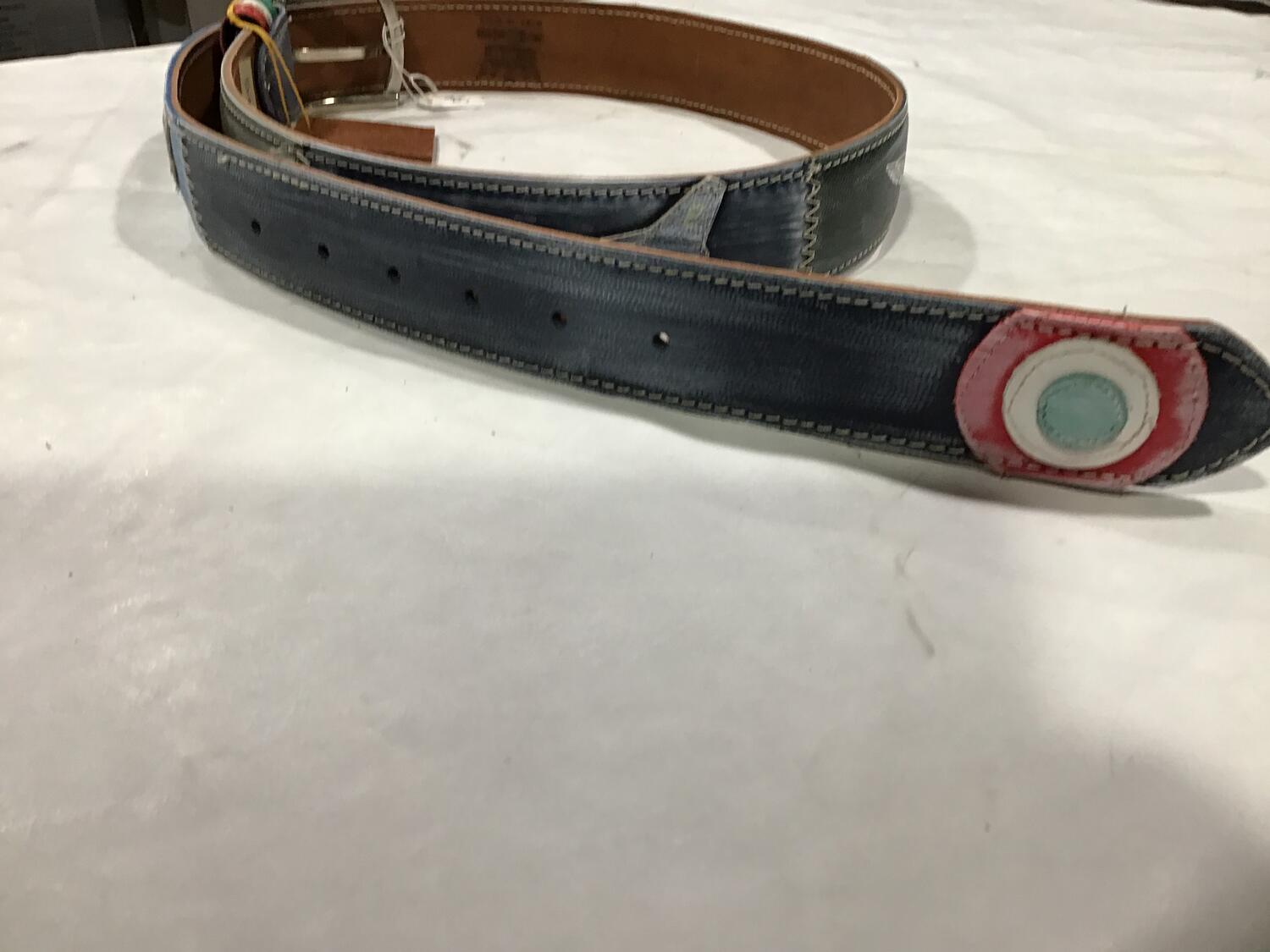 Cintura pelle Freccie Tricolore