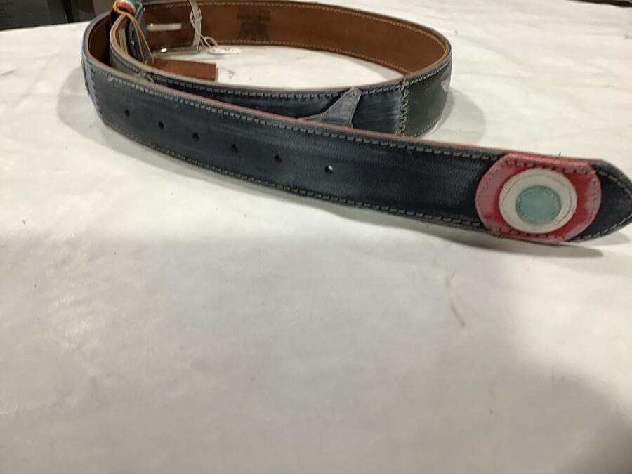 Cintura pelle Freccie Tricolore