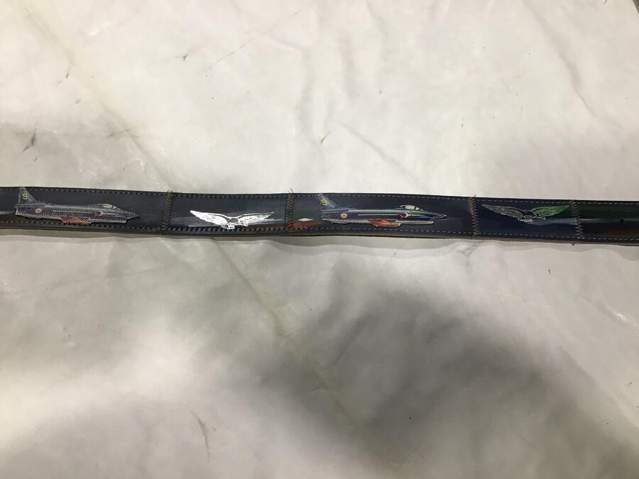 Cintura pelle Freccie Tricolore 2