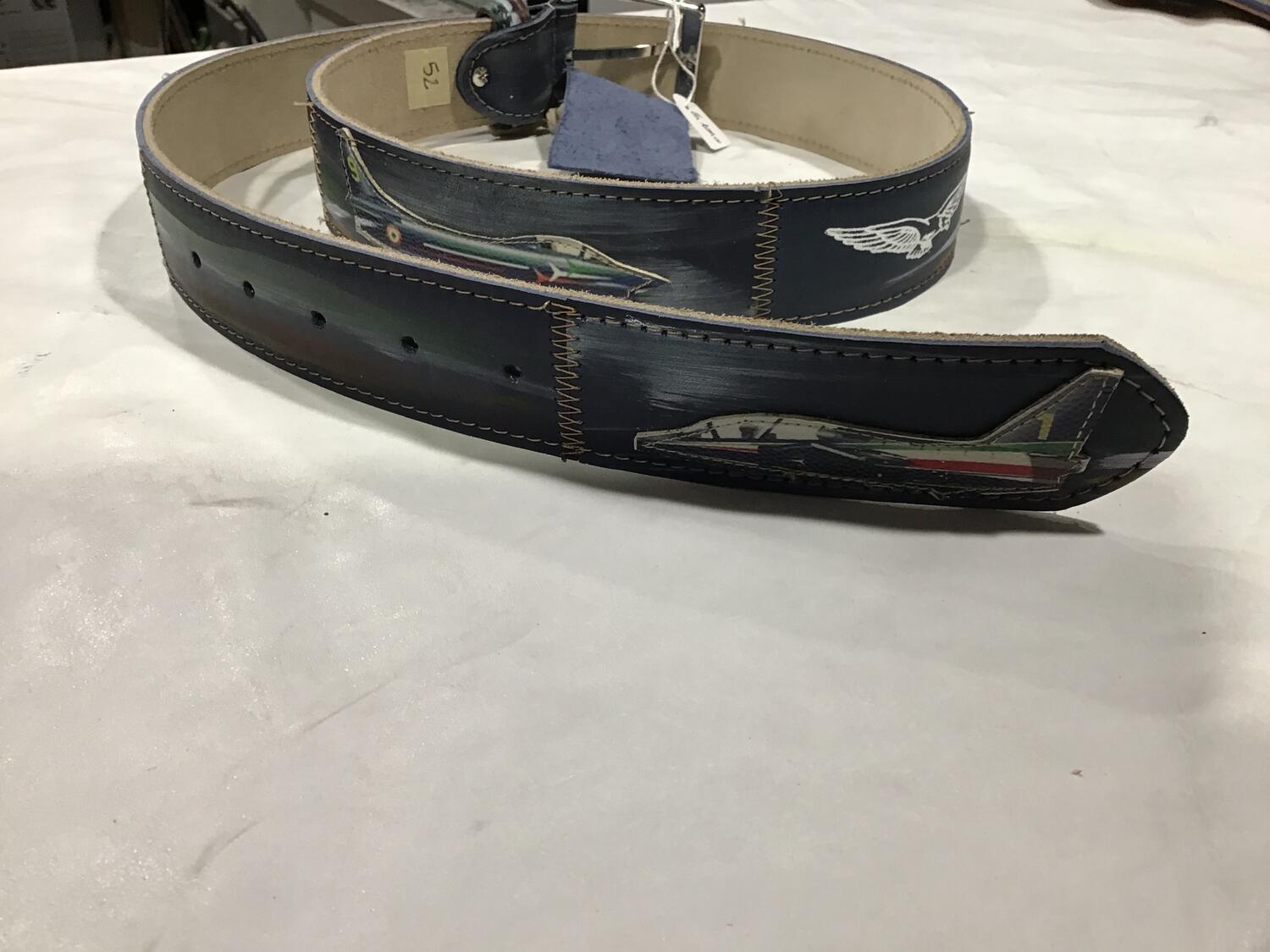 Cintura pelle Freccie Tricolore 2