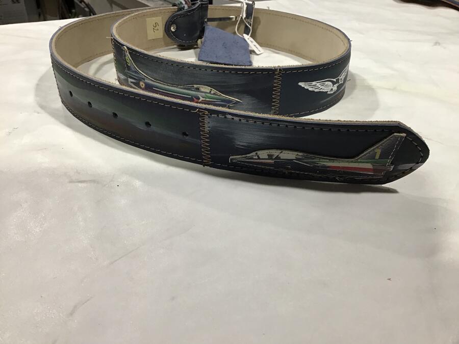 Cintura pelle Freccie Tricolore 2