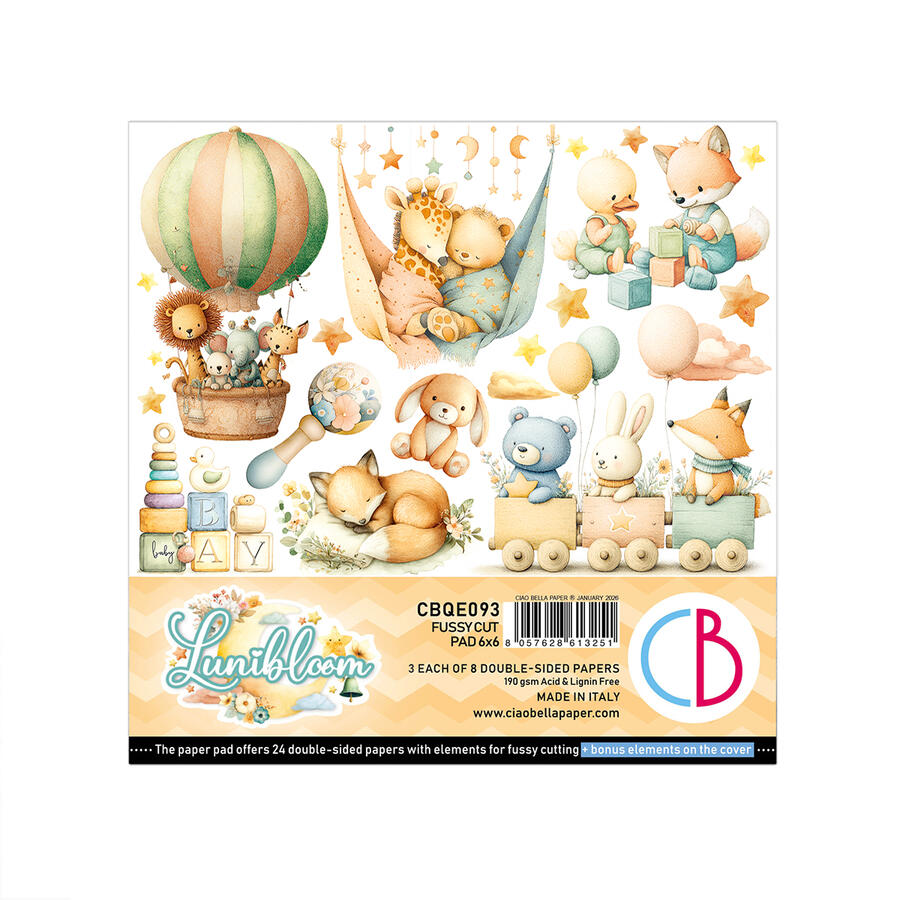 Lunibloom Fussy Cut pad 15 x 15 cm
