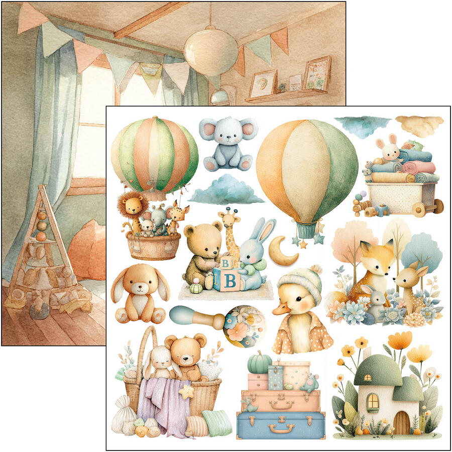 Lunibloom Fussy Cut pad 15 x 15 cm