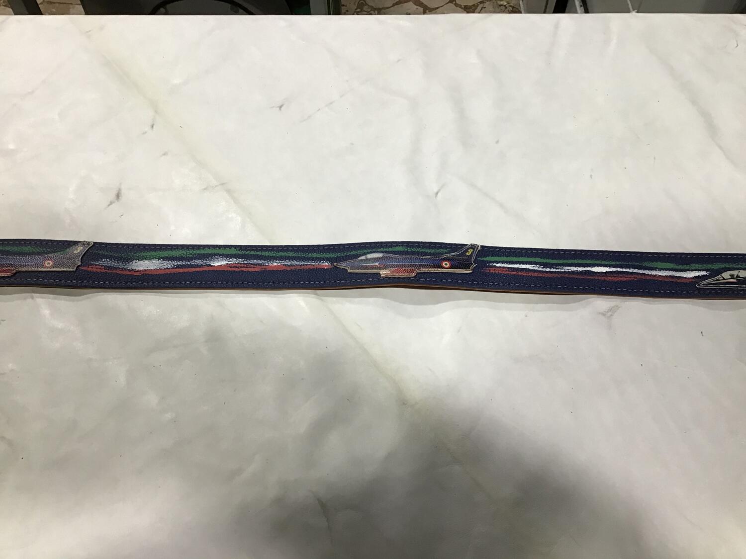 Cintura pelle Freccie Tricolore 3