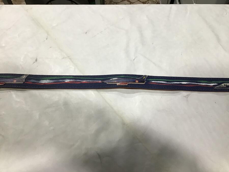 Cintura pelle Freccie Tricolore 3