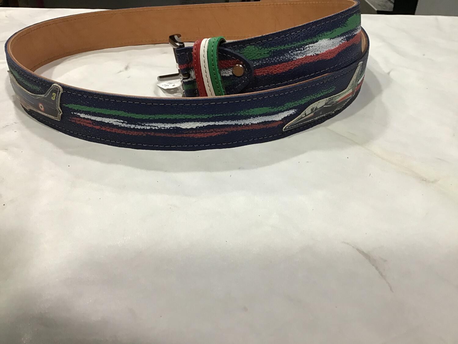 Cintura pelle Freccie Tricolore 3