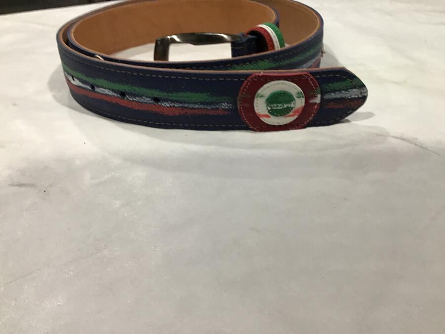 Cintura pelle Freccie Tricolore 3