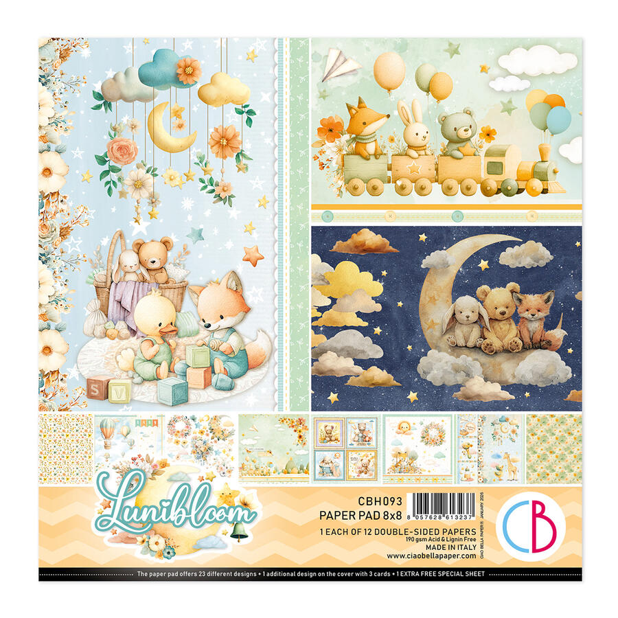 Lunibloom Paper Pad 20,3 x 20,3 