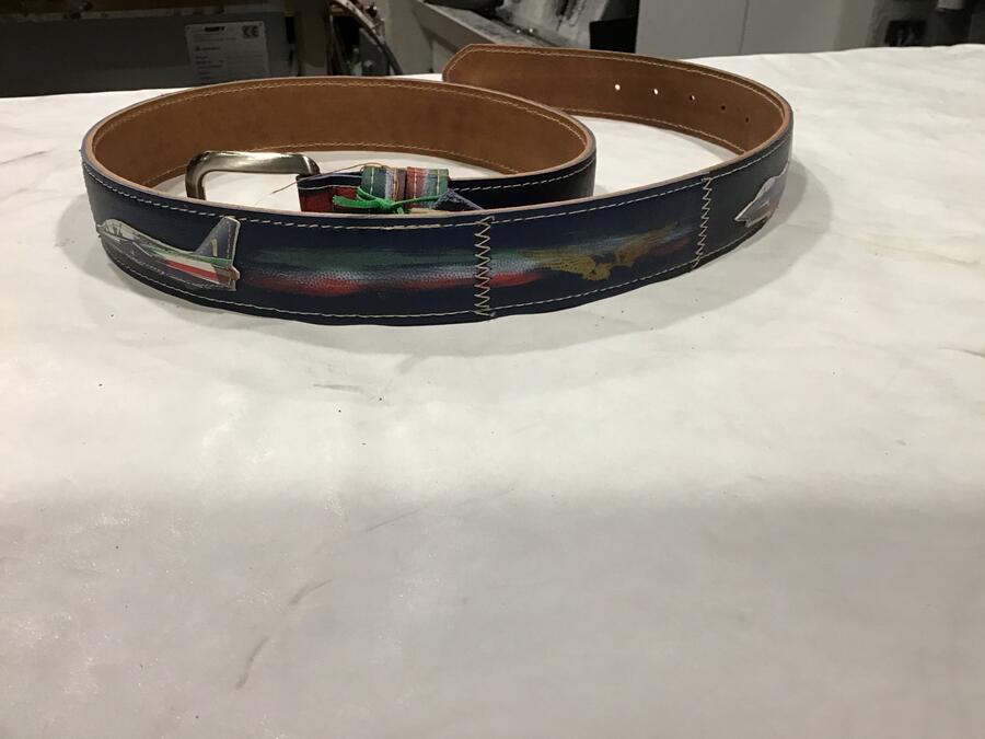 Cintura pelle Freccie Tricolore 4