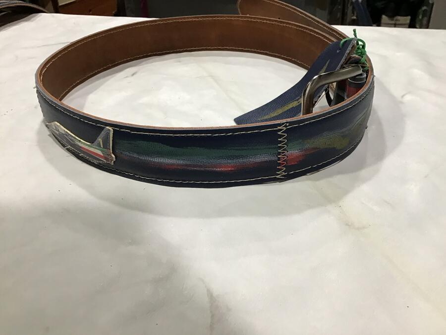 Cintura pelle Freccie Tricolore 5
