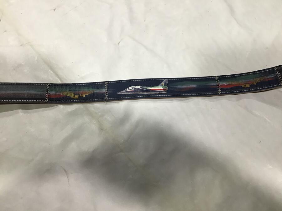 Cintura pelle Freccie Tricolore 6