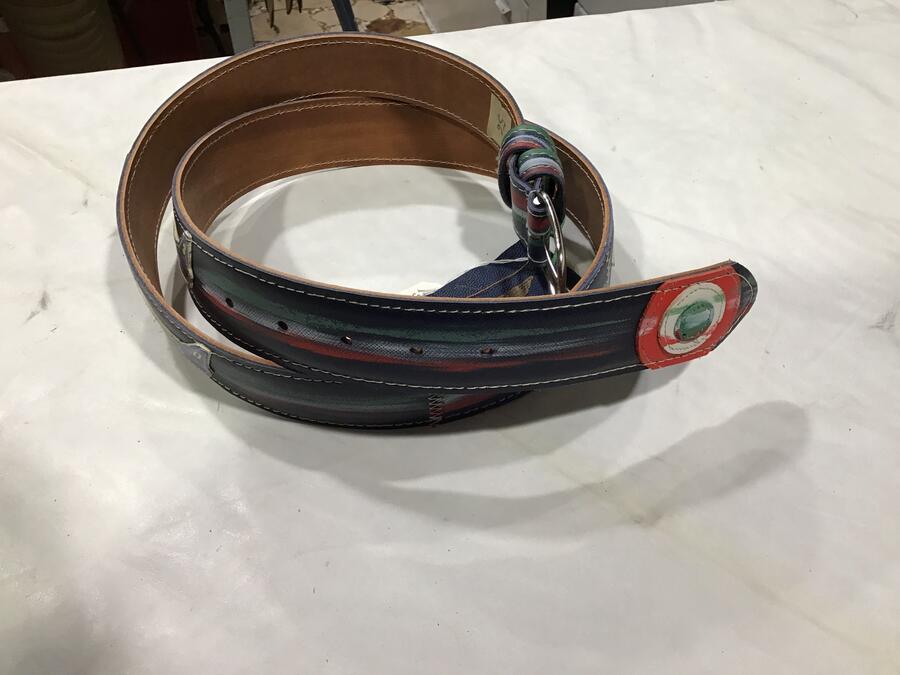 Cintura pelle Freccie Tricolore 6