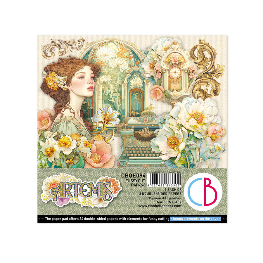 Artemis Fussy Cut pad 15 x 15 cm