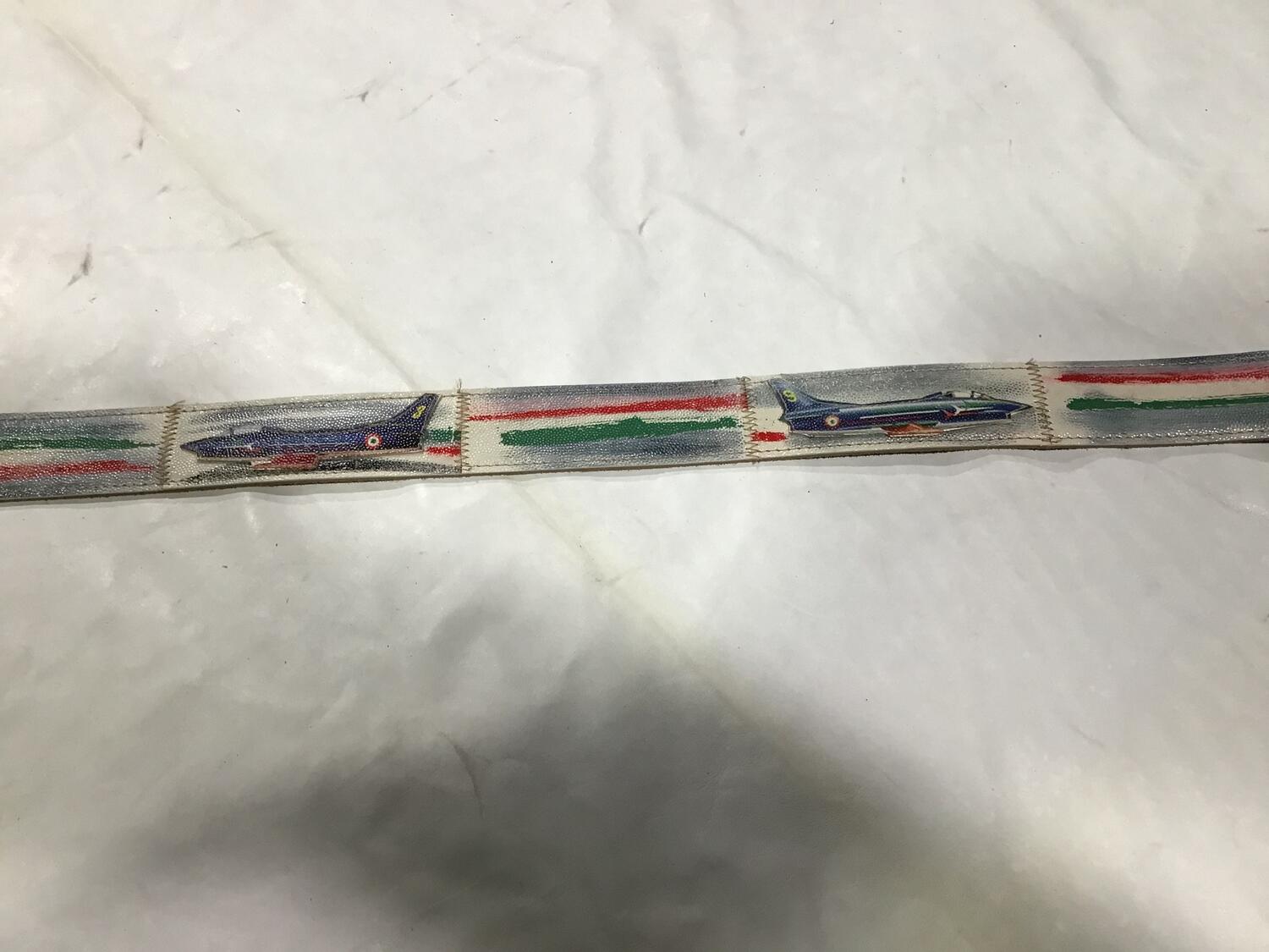 Cintura pelle Freccie Tricolore 7