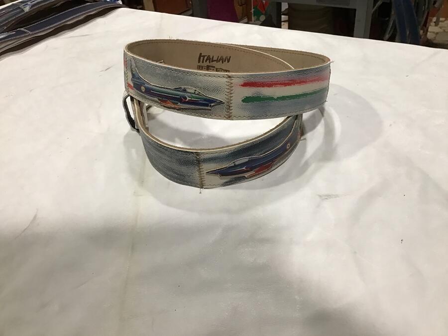 Cintura pelle Freccie Tricolore 7