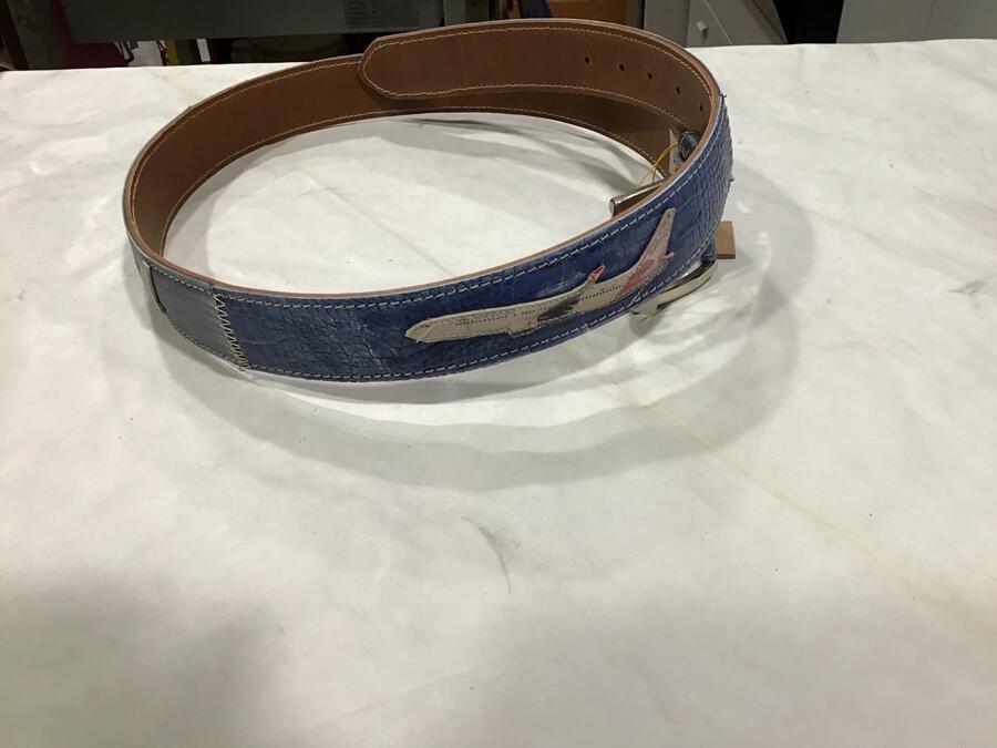 Cintura pelle Aereo Malta Air 1