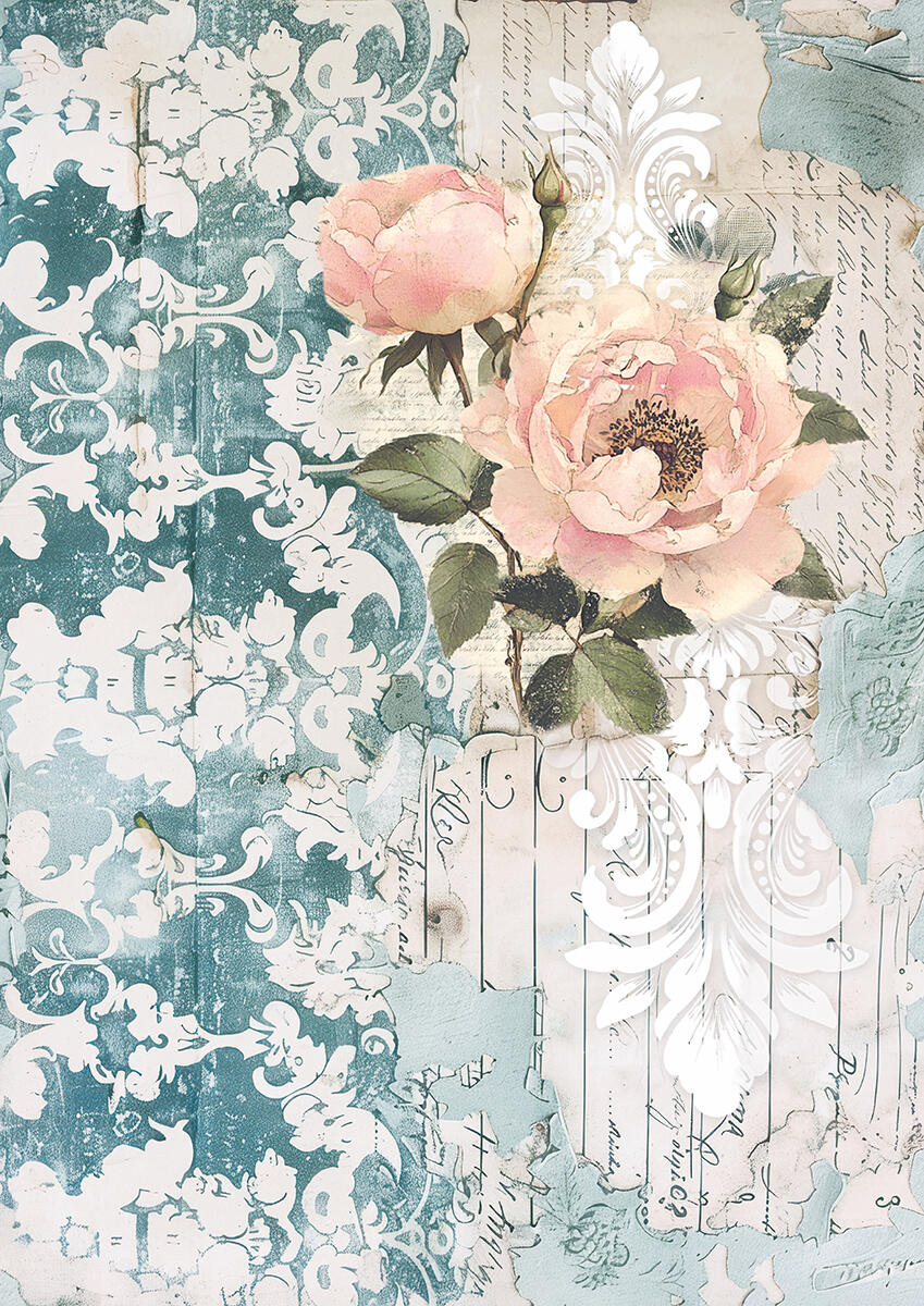 Tissue Paper A4 Mix 6 pz French Blue