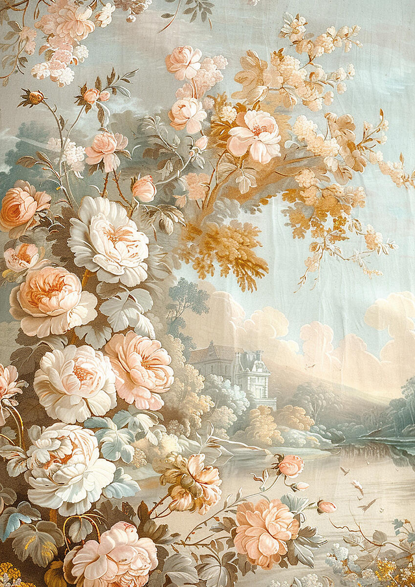 Tissue Paper A4 Mix 6 pz 18th Century