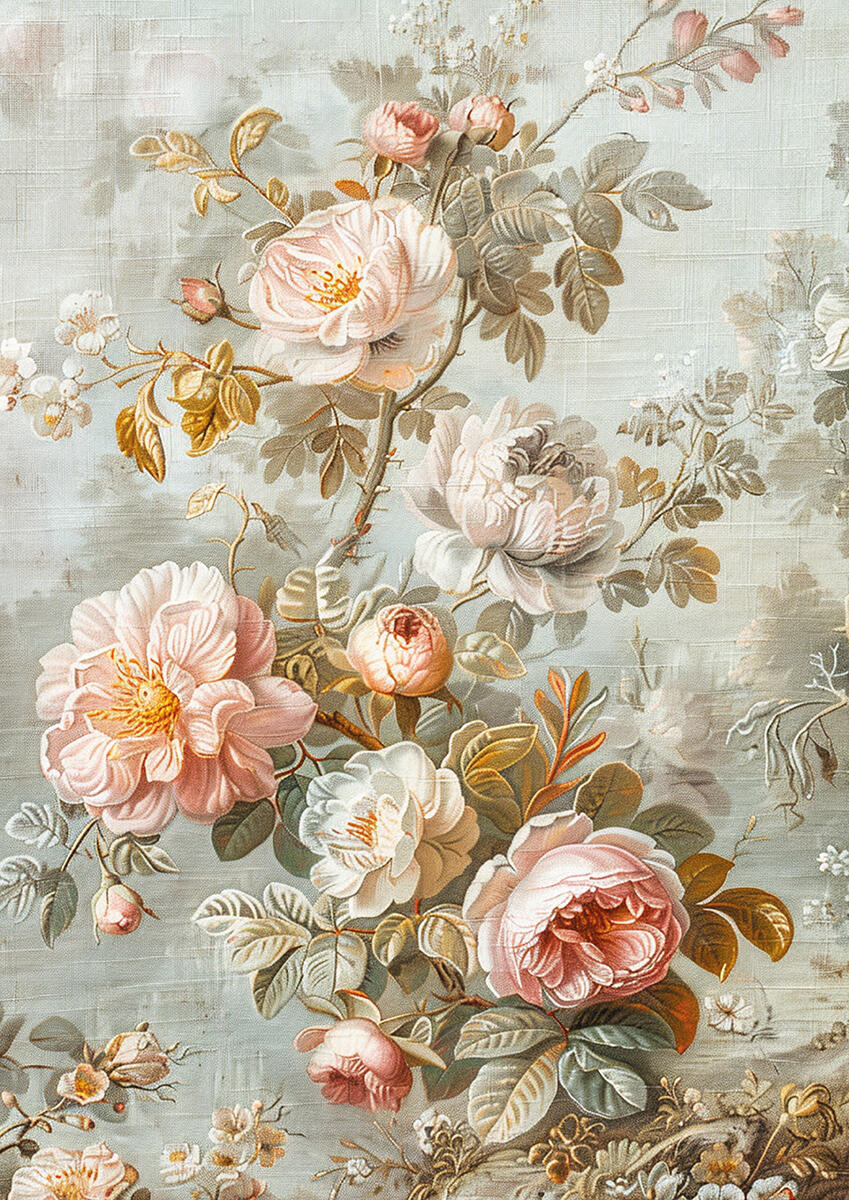 Tissue Paper A4 Mix 6 pz 18th Century