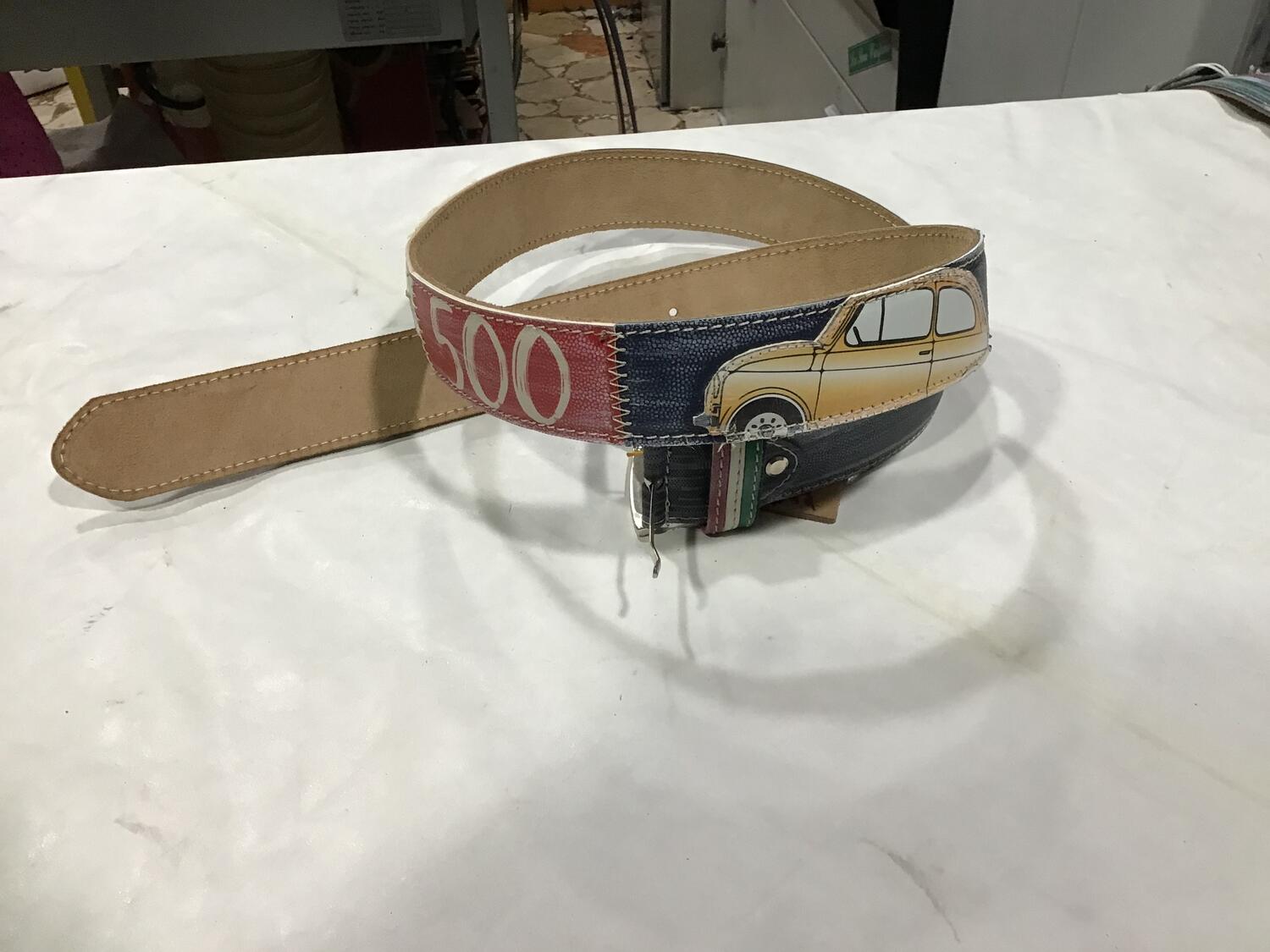 Cintura pelle 500 e Vespa