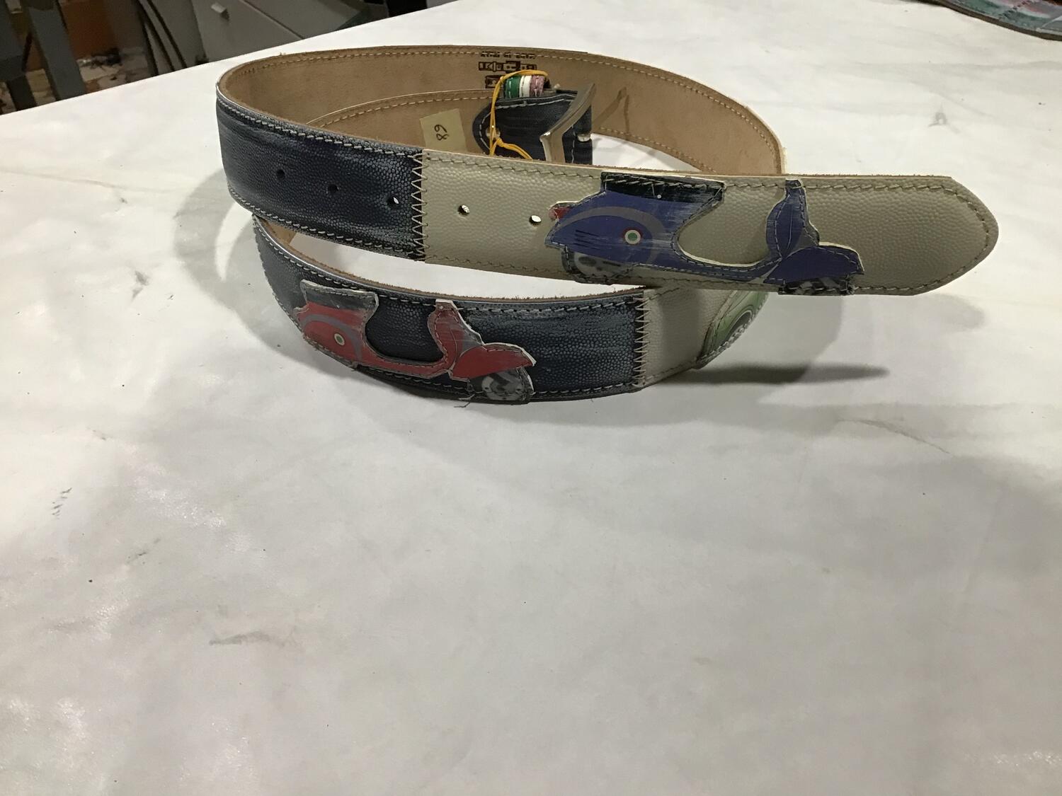 Cintura pelle 500 e Vespa