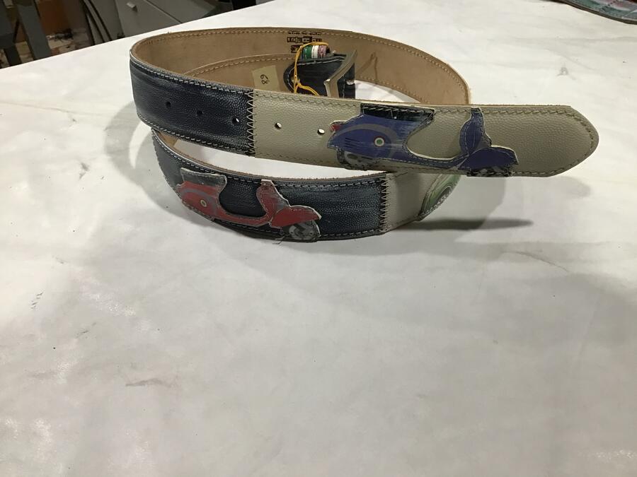 Cintura pelle 500 e Vespa