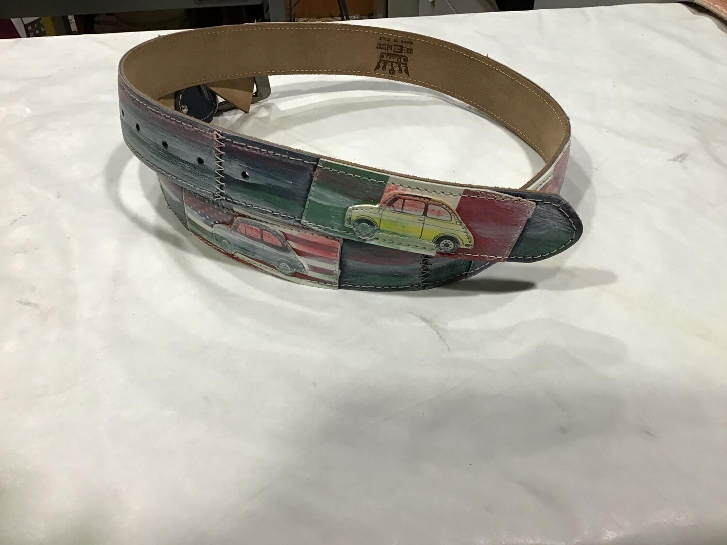 Cintura pelle 500 Bandiera 2