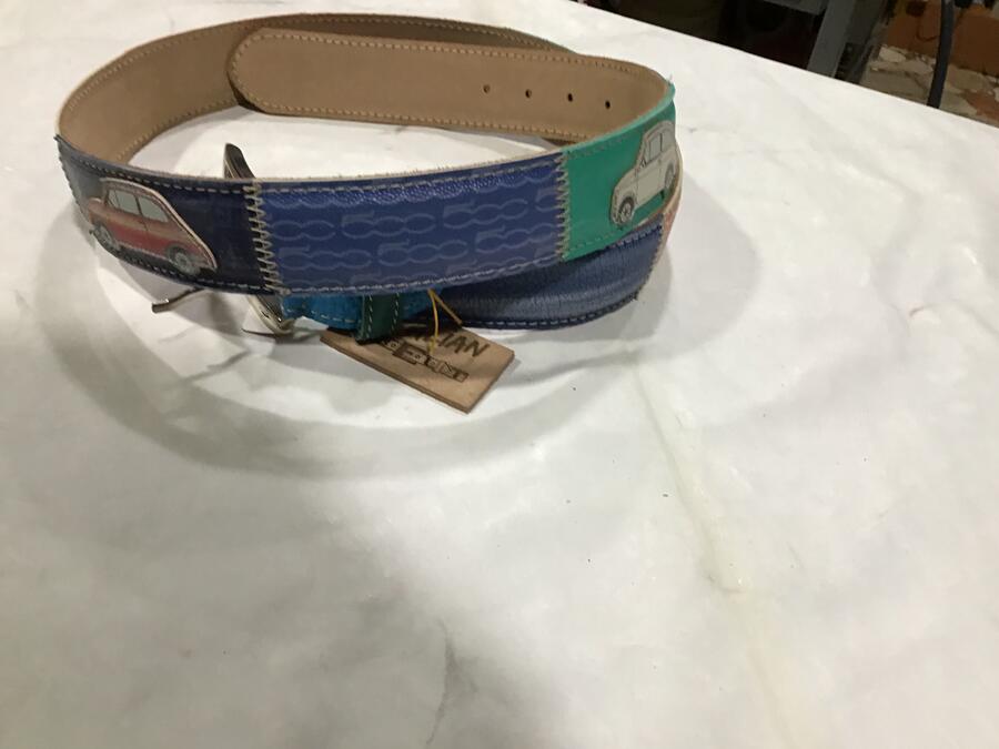Cintura pelle 500 Multicolor 