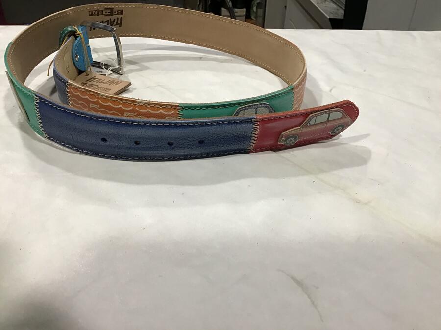 Cintura pelle 500 Multicolor 