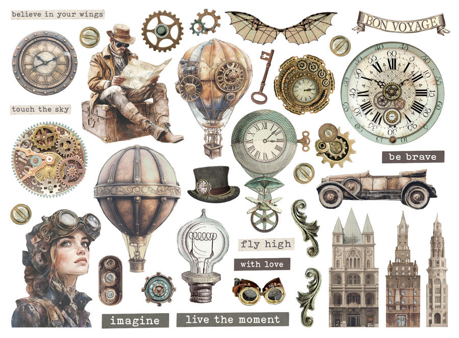 Die Cuts Voyages Fantastiques