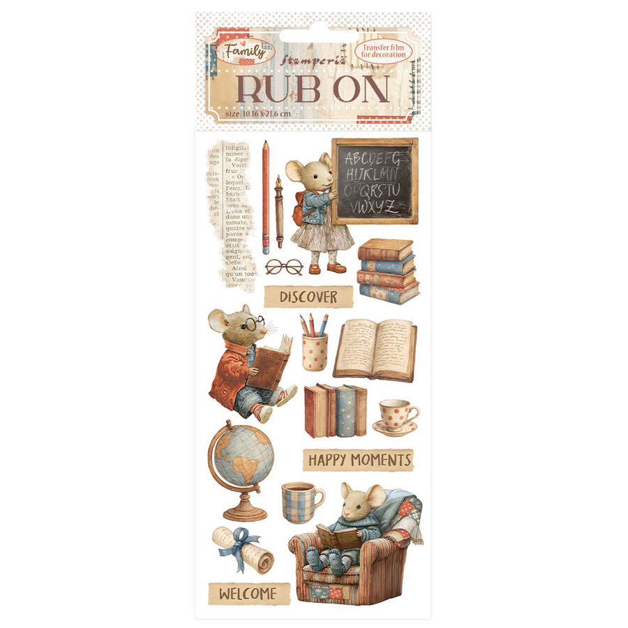 Rub-On Family Happy moments