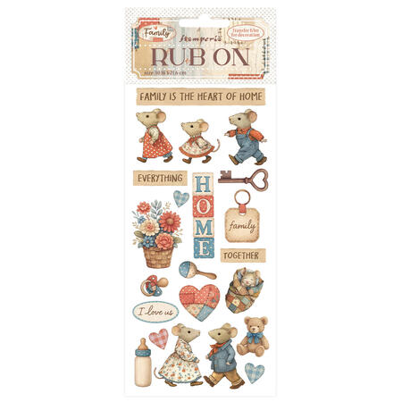 Rub-On Family Home