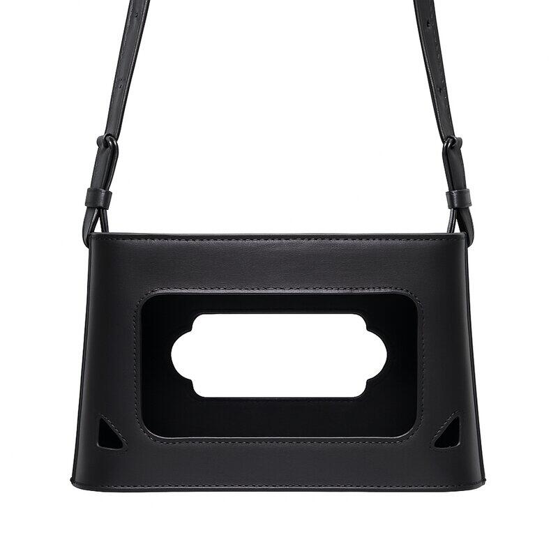 Borsa vintage nera per Tiny Box D2